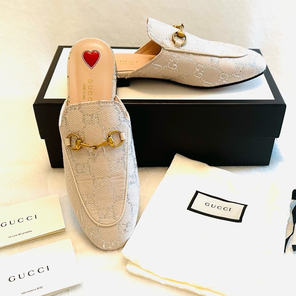 Gucci GG Monogram Princetown Slide Size 38